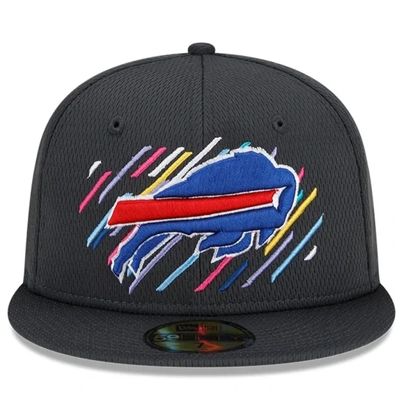 “RARE” New Era Buffalo Bills NFL Crucial Catch 59FIFTY Fitted - sz 7 1/2 RARE! - Picture 3 of 7